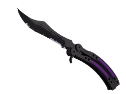 ★ Butterfly Knife | Ultraviolet (Well-Worn)