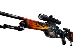 SSG 08 | Dragonfire (Well-Worn)